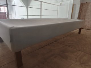 Colchón y somier de láminas 90x200 cms
