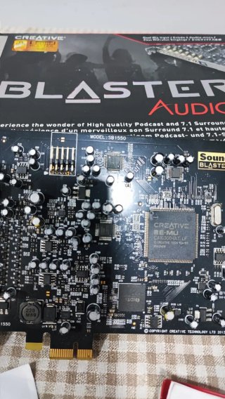 Creative Sound Blaster Audigy Rx SB1550 PCIe 7.1