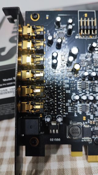 Creative Sound Blaster Audigy Rx SB1550 PCIe 7.1