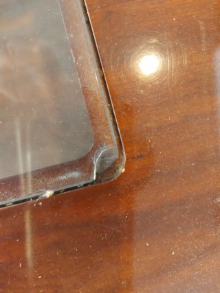 Mesa de centro madera y cristal