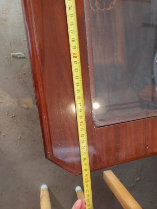 Mesa de centro madera y cristal