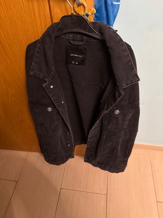 Chaqueta vaquera Lefties negra Talla Xl