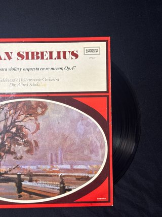 Vinilo Jean Sibelius - Concierto para violín