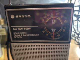 Radio Sanyo RP 5115 Vintage FM/AM