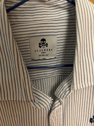 Camisa niño Scalpers Talla 12 rayas