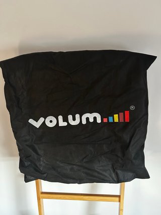 Bolso Volum Negro y Rosa Nuevo