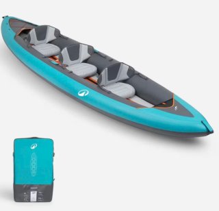 Kayak inflable 3 personas