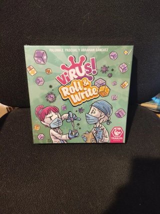 Virus! Roll & Write Juego de Mesa