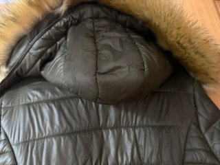 Chaquetón reversible verde oliva