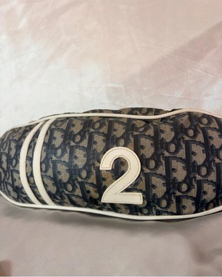 Riñonera Dior Trotter Azul y Beige