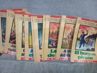 Lote 24 Libros Colección Grandes Aventuras