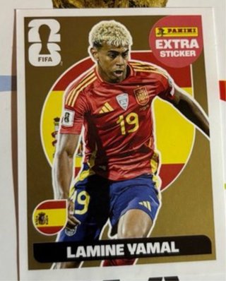 Cromo Extra Lamine Yamal FIFA Panini