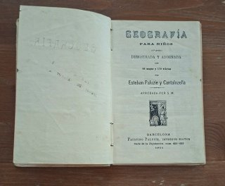 Geografía para Niños (1901) - Esteban Paluzie