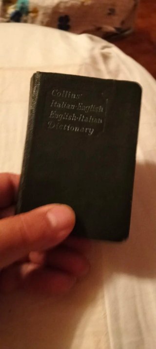 Mini dizionario italiano/inglese