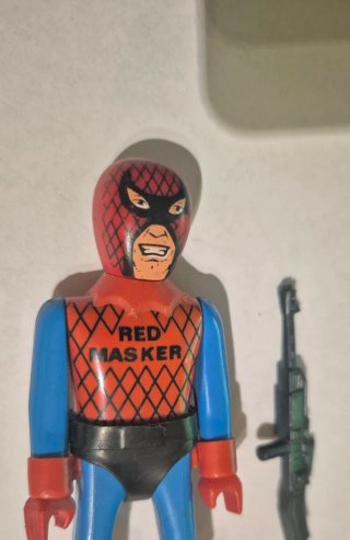 Figura Airgam Boys Red Masker Vintage 80s