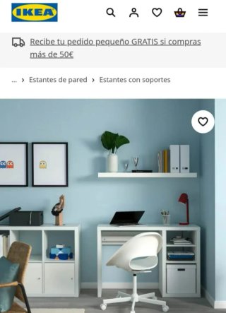 Estantería LACK IKEA Blanca