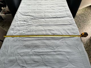 Sofá cama 2 plazas 90cm azul