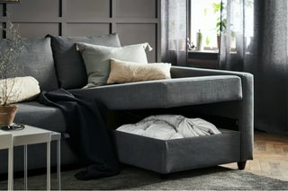 Sofá Cama Chaise Longue IKEA FRIHETEN Gris