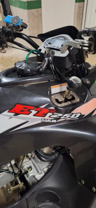 Quad Daelim ET250 Negro
