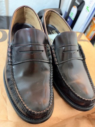 Mocasines Georges Shoes Mallorca | Piel Burdeos |
