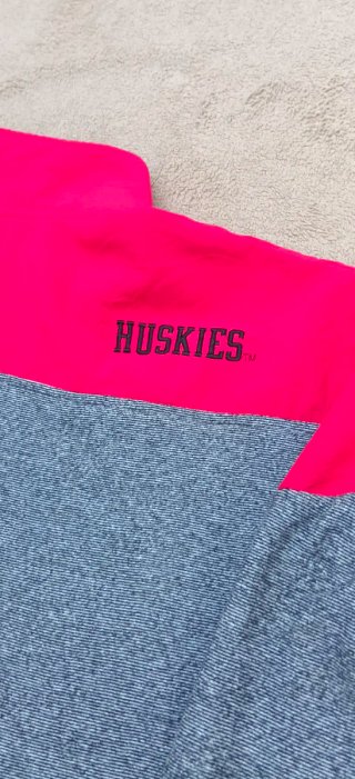 Chaqueta Huskies Gris y Roja