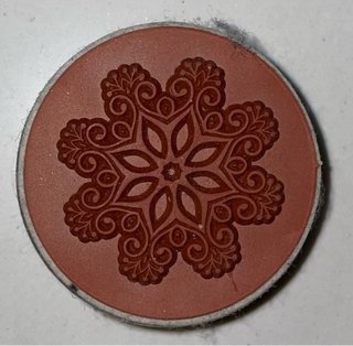 Sello caucho 4cm mandala