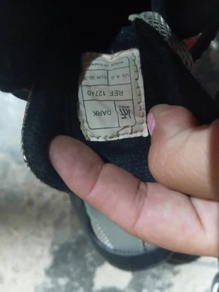 Patines en línea negros y rojos  ,talla de 36 a 39
