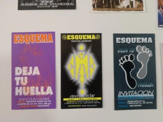 Flyers, Invitaciones,  Discoteca Barraca y Esquema