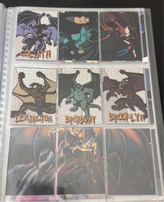 Set Carte Gargoyles Skybox 1995 Vintage