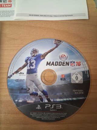 Madden NFL 16 PS3