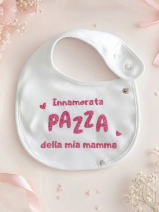 Bavetta bimba personalizzabile con scritta