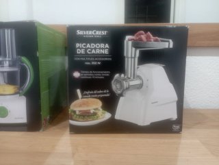 Picadora de Carne Silvercrest 350W Nueva