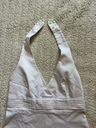 Vestido Halter Blanco