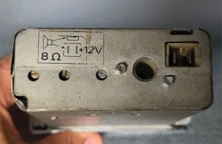 Autoradio vintage Autovox Piper auto epoca