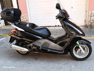 Honda Pantheon 150 Scooter Negra