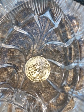 Pratinho de Cristal Folha