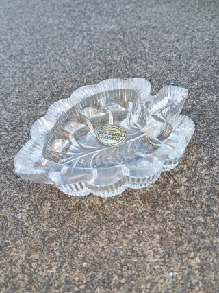 Pratinho de Cristal Folha