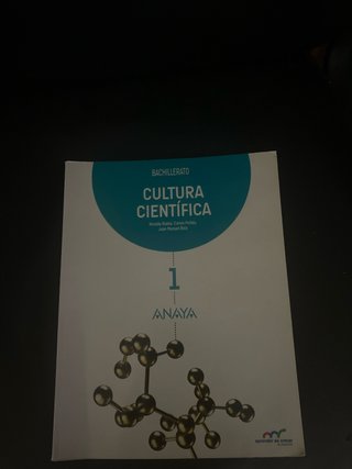 Cultura científica Bachillerato 1