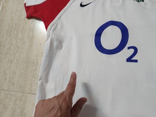 Camiseta Rugby Inglaterra. Talla S