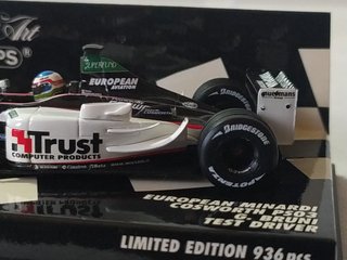 Minardi PS03 a escala 1/43 (2003)