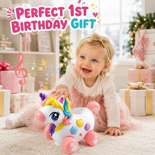 NUEVO! Juguete unicornio musical 3 en 1