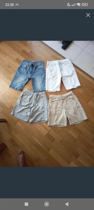 Pack 4 pantalones cortos hombre