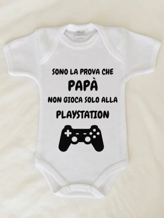Body neonato con scritta personalizzata