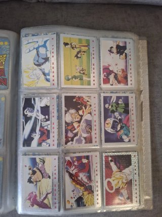 Álbum y Cartas Dragon Ball Z Serie 1 y 2