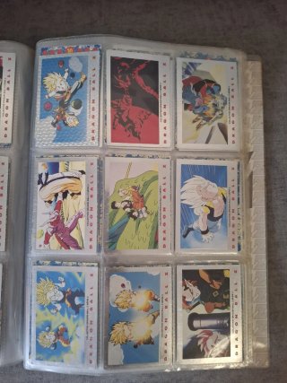 Álbum y Cartas Dragon Ball Z Serie 1 y 2