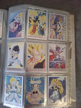 Álbum y Cartas Dragon Ball Z Serie 1 y 2