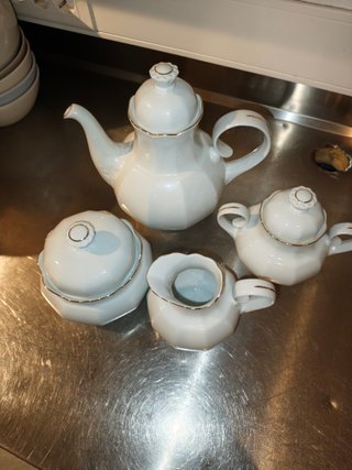 Juego de vajilla de porcelana Santa Clara