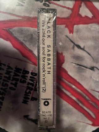Casete Black Sabbath We Sold Our Soul