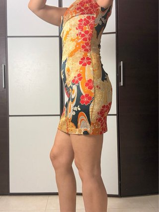 Vestido D&G floral vintage IT40 s