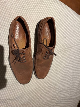 Zapatos Lottusse Marrones Talla 43-44 Ante